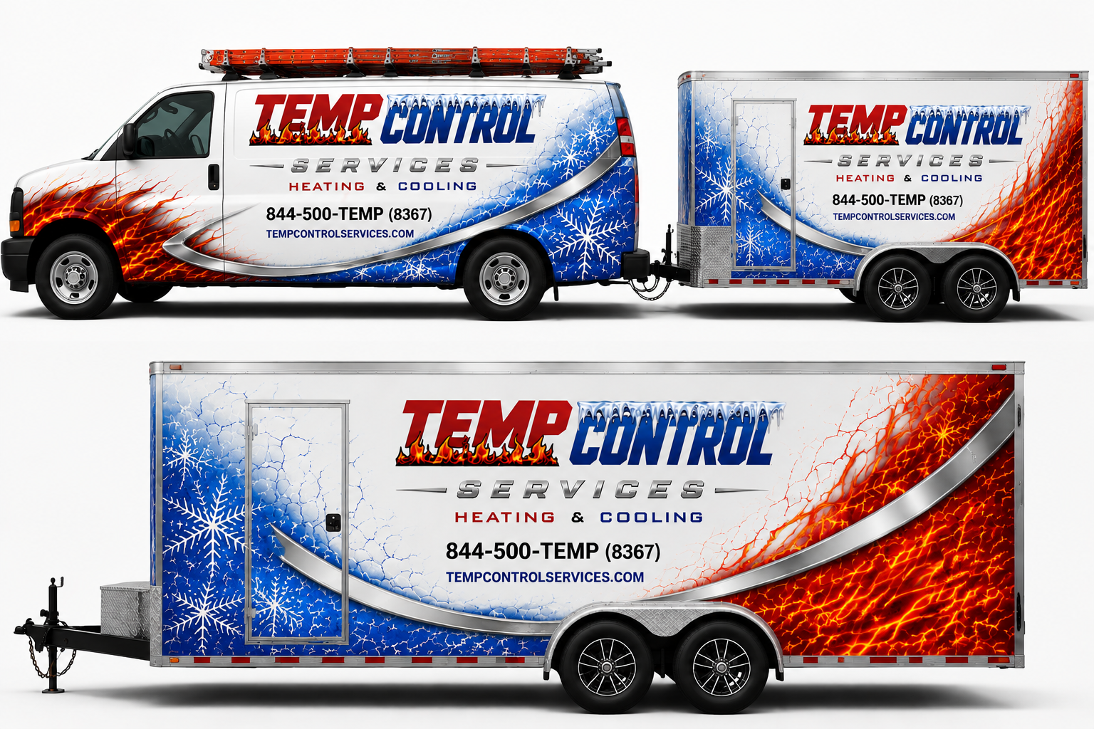 Temp Control Services completed HVAC job